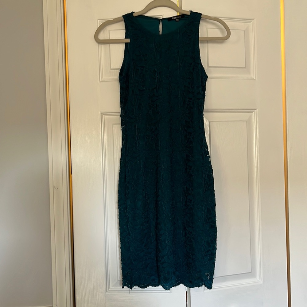 Prom girl. Size XS/S. Teal/blue.